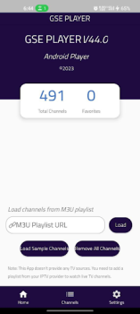 İndir GSE Smart IPTV - Player Video oynatıcılar ve düzenleyiciler Android için Ekran görüntüsü 2