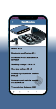 İndir M19 TWS Wireless Guide Kitaplar & Rehberler Android için Ekran görüntüsü 3