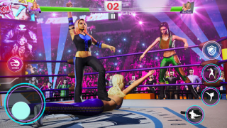 İndir Girls wrestling fight game Eylem Android için Ekran görüntüsü 3