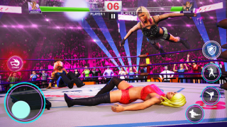 İndir Girls wrestling fight game Eylem Android için Ekran görüntüsü 6