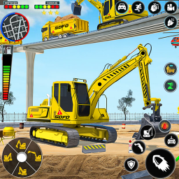 Logo jcb ekskavatör- 3d kamyon oyun