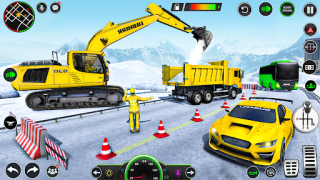 İndir jcb ekskavatör- 3d kamyon oyun Simülatörler Android için Ekran görüntüsü 2
