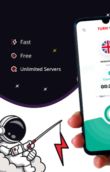 İndir Turn VPN - Fast & Secure VPN Araçlar Android için Ekran görüntüsü 5