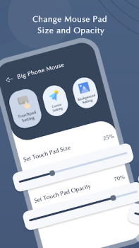 İndir Big Phone Mouse - Big Cursor Araçlar Android için Ekran görüntüsü 3