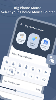 İndir Big Phone Mouse - Big Cursor Araçlar Android için Ekran görüntüsü 4