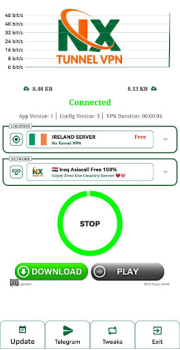 İndir Nx Tunnel Vpn Araçlar Android için Ekran görüntüsü 2