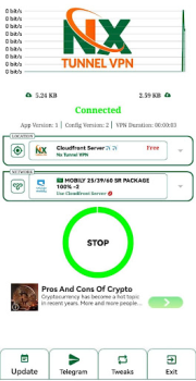 İndir Nx Tunnel Vpn Araçlar Android için Ekran görüntüsü 4