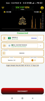 İndir RM VIP VPN - Safer Internet Araçlar Android için Ekran görüntüsü 6