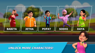 İndir Bhide Scooter Race| TMKOC Game Yarış Android için Ekran görüntüsü 3