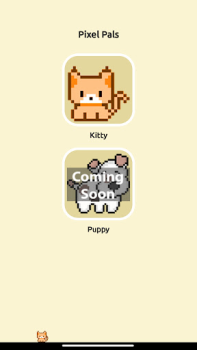 İndir Pixel Pals - Nav bar pets Simülatörler Android için Ekran görüntüsü 5