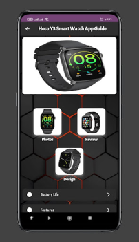 İndir Hoco Y3 Smart Watch App Guide Araçlar Android için Ekran görüntüsü 5