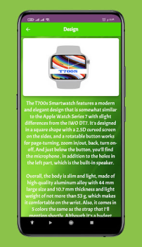 İndir T700s Smart Watch guide Araçlar Android için Ekran görüntüsü 4