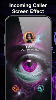 İndir Color Phone: Call Screen Theme Özelleştirme Android için Ekran görüntüsü 3