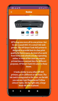 İndir HP smart tank 515 printerGuide Araçlar Android için Ekran görüntüsü 3