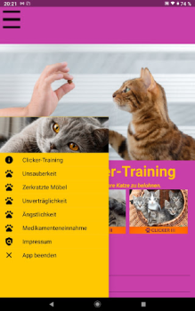 İndir Katzen Clicker Training Light Konut ve ev Android için Ekran görüntüsü 2