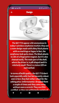 İndir QCY T13 Earbuds Guide Araçlar Android için Ekran görüntüsü 5