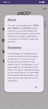 İndir zMOD² - Theme & Font Installer Araçlar Android için Ekran görüntüsü 2