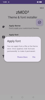 İndir zMOD² - Theme & Font Installer Araçlar Android için Ekran görüntüsü 3