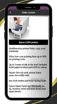 İndir Epson L3256 printer Guide Eğitim Android için Ekran görüntüsü 4