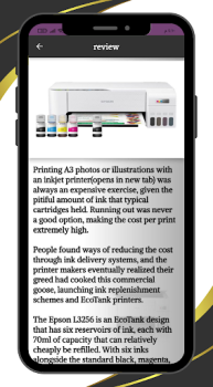 İndir Epson L3256 printer Guide Eğitim Android için Ekran görüntüsü 5