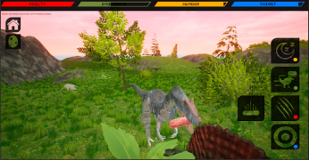 İndir Allosaurus Dinosaur Simulator Simülatörler Android için Ekran görüntüsü 2