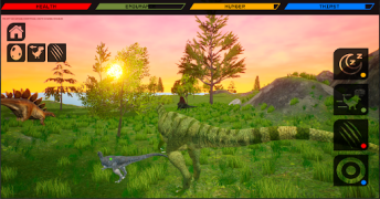 İndir Allosaurus Dinosaur Simulator Simülatörler Android için Ekran görüntüsü 3