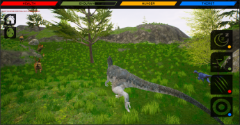 İndir Allosaurus Dinosaur Simulator Simülatörler Android için Ekran görüntüsü 6