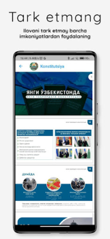 İndir Yangi Konstitutsiya 2023 Kitaplar & Rehberler Android için Ekran görüntüsü 3