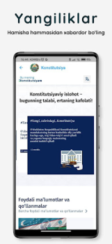 İndir Yangi Konstitutsiya 2023 Kitaplar & Rehberler Android için Ekran görüntüsü 4
