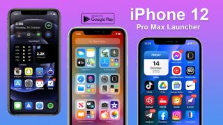 İndir iphone 12 pro max launcher Özelleştirme Android için Ekran görüntüsü 2