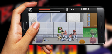 İndir Brawl : college Fighting Arcade Android için Ekran görüntüsü 4