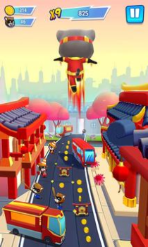 İndir Talking Tom Hero Dash Eylem Android için Ekran görüntüsü 2