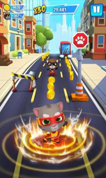 İndir Talking Tom Hero Dash Eylem Android için Ekran görüntüsü 5