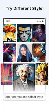 İndir ThrillingMidjourney: text2pic Sanat ve Tasarım Android için Ekran görüntüsü 4