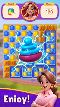 İndir Dream Mania - Match 3 Games Bulmaca Oyunları Android için Ekran görüntüsü 2