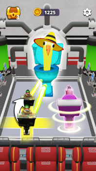 İndir Skibidi toilet road fight Simülatörler Android için Ekran görüntüsü 2