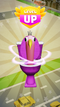 İndir Skibidi toilet road fight Simülatörler Android için Ekran görüntüsü 6