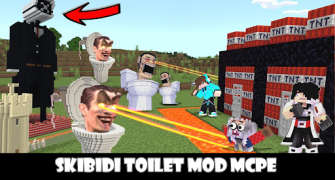 İndir Skibidi Toilet Mod Minecraft Eğlence Android için Ekran görüntüsü 5