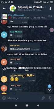 İndir Messenger lite, telegram lite İletişim Android için Ekran görüntüsü 3