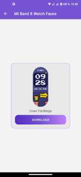 İndir Xiaomi Mi Band 8 Watch Faces Özelleştirme Android için Ekran görüntüsü 3