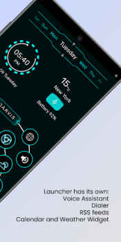 İndir Jarvis Scifi: Epic Launcher Özelleştirme Android için Ekran görüntüsü 2