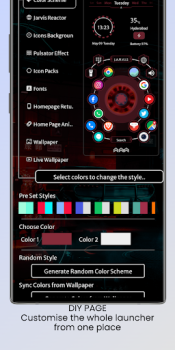 İndir Jarvis Scifi: Epic Launcher Özelleştirme Android için Ekran görüntüsü 3
