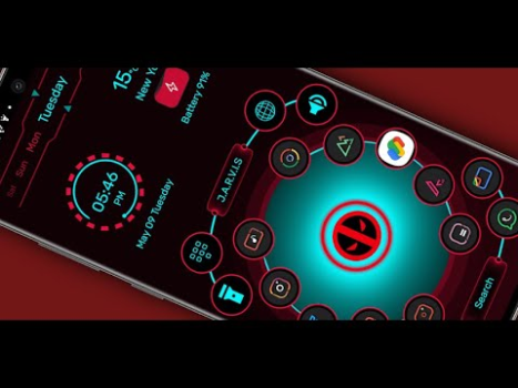 İndir Jarvis Scifi: Epic Launcher Özelleştirme Android için Ekran görüntüsü 8