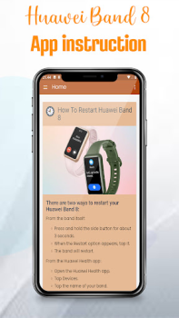 İndir Huawei Band 8 app instruction Araçlar Android için Ekran görüntüsü 6