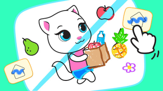 İndir Talking Ginger Coloring Eğitim Android için Ekran görüntüsü 3