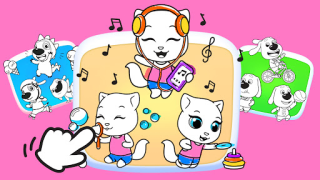 İndir Talking Ginger Coloring Eğitim Android için Ekran görüntüsü 4