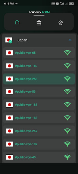 İndir Japan VPN Proxy - VPN Master İş Android için Ekran görüntüsü 2