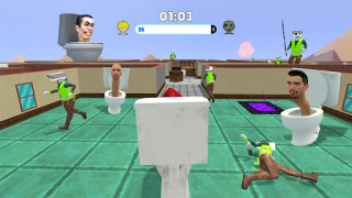 İndir Camera Man vs Toilet Head TPS Eylem Android için Ekran görüntüsü 4