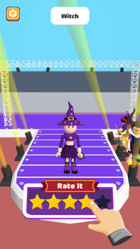 İndir Fashion Quest: Dress Up Runway Simülatörler Android için Ekran görüntüsü 7
