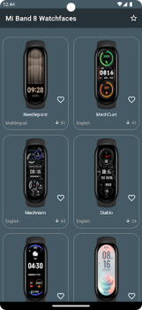 İndir Mi Band 8 WatchFaces Özelleştirme Android için Ekran görüntüsü 2
